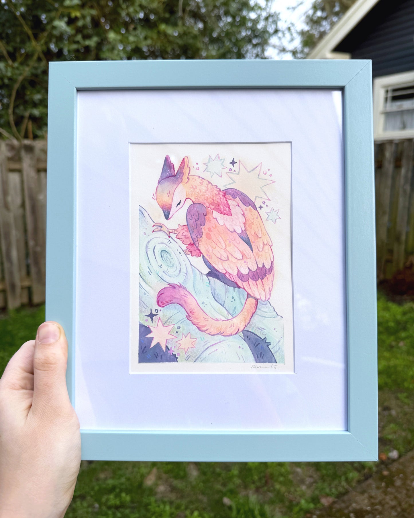 The Gryphon - Original Painting