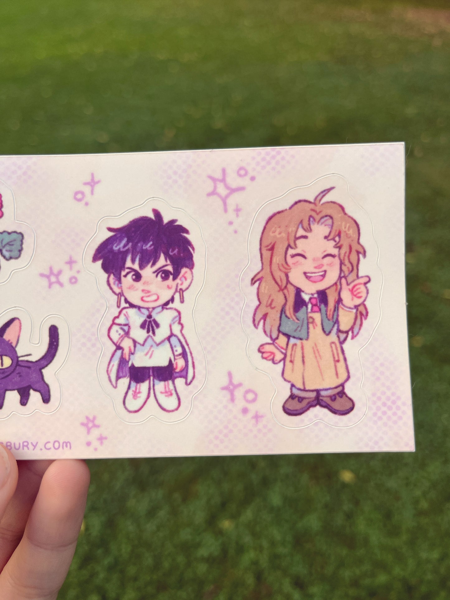 Trigun Character Sticker Sheet