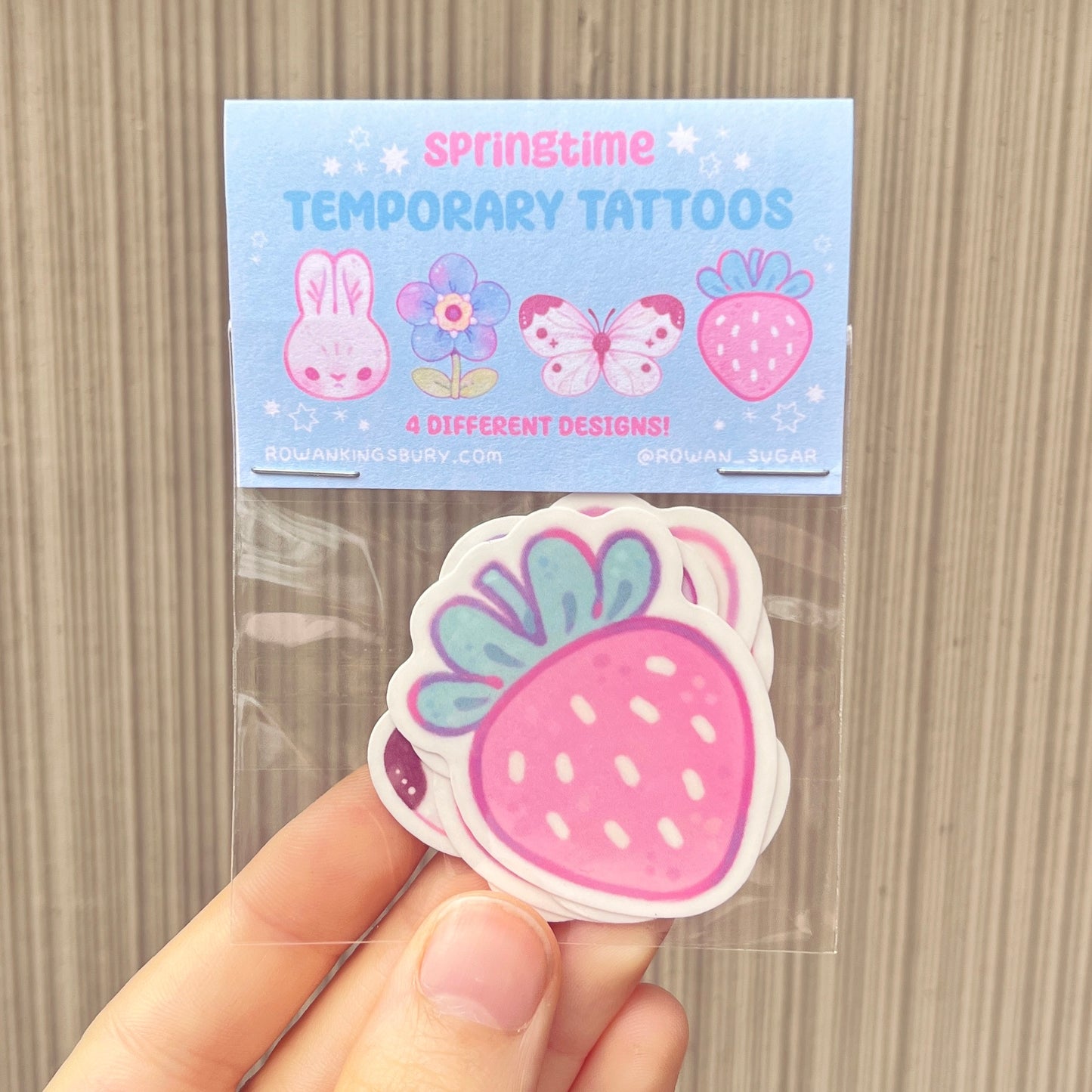 Springtime Temporary Tattoo Pack