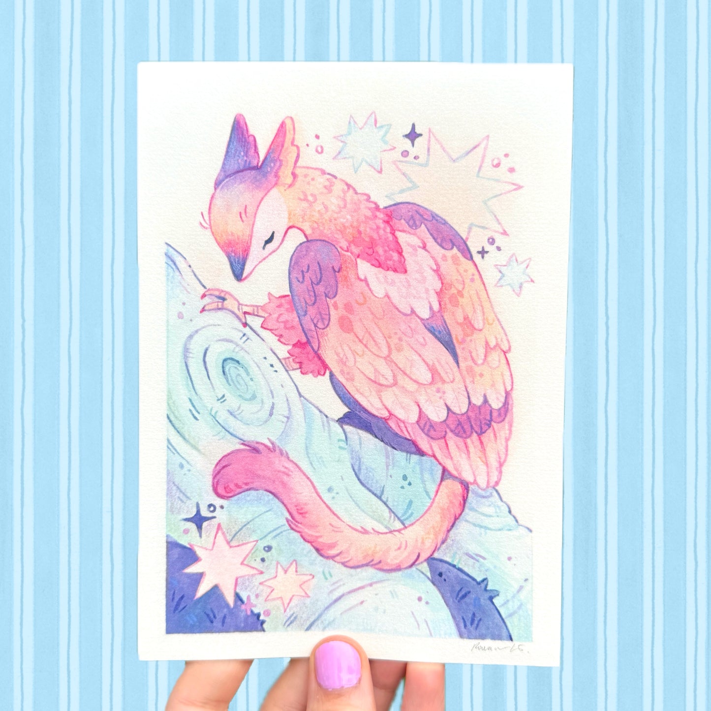 Gryphon Print 5x7