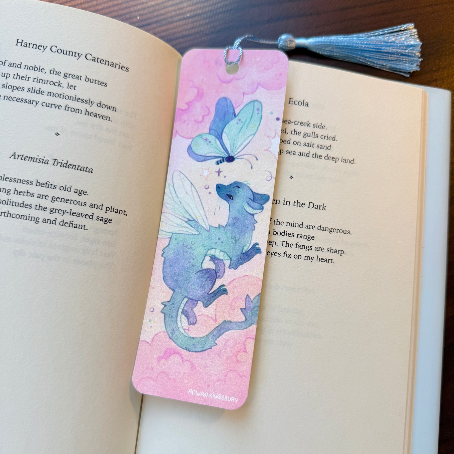 Fairy Dragon Pearl Bookmark