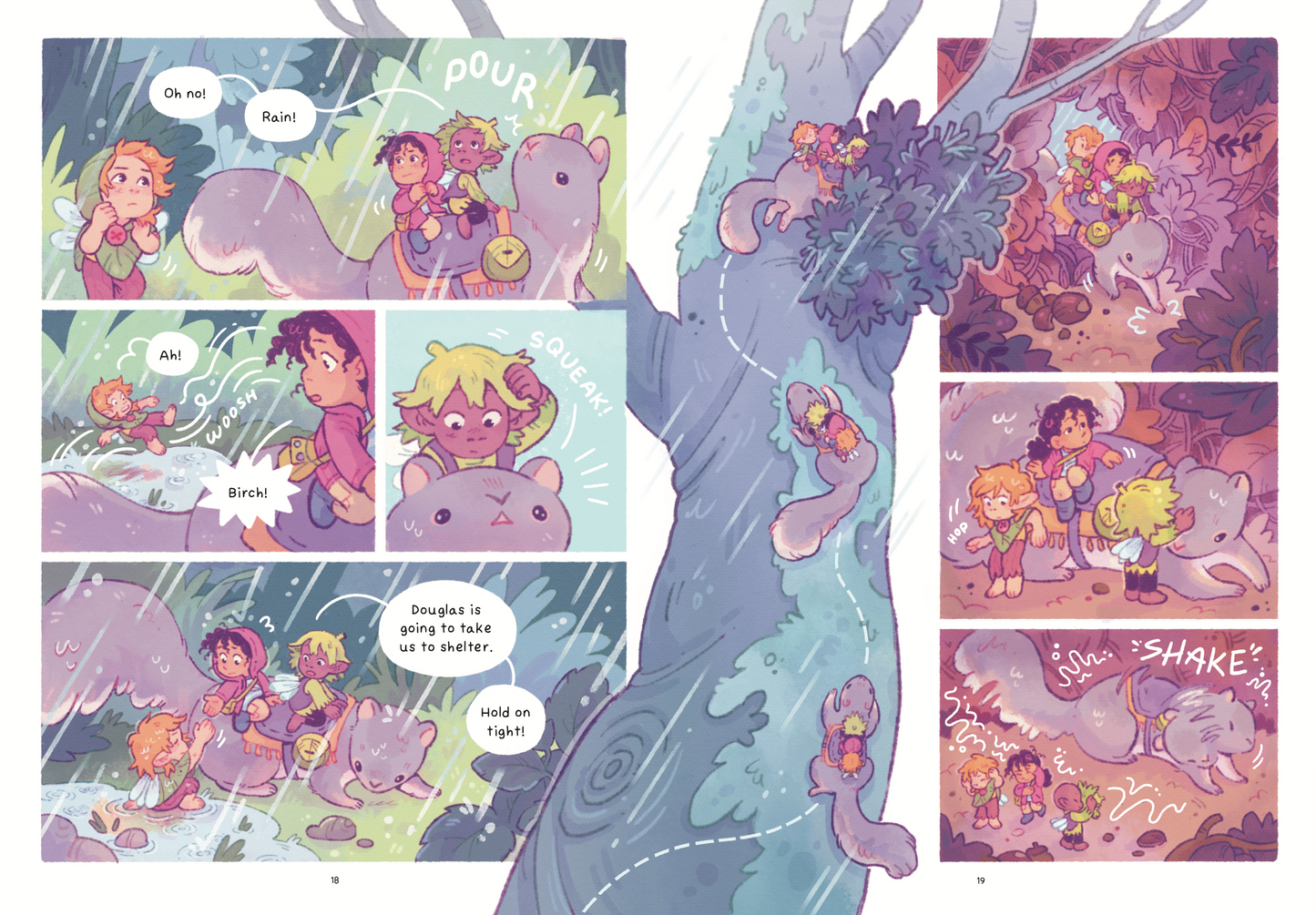 Avery and the Squirrel Delivery - Graphic Novel