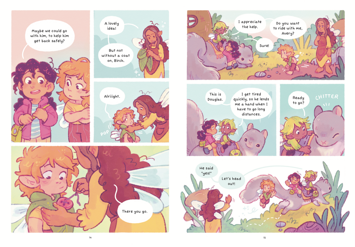 Avery and the Squirrel Delivery - Graphic Novel