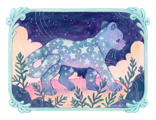 Celestial Panther - Original Painting