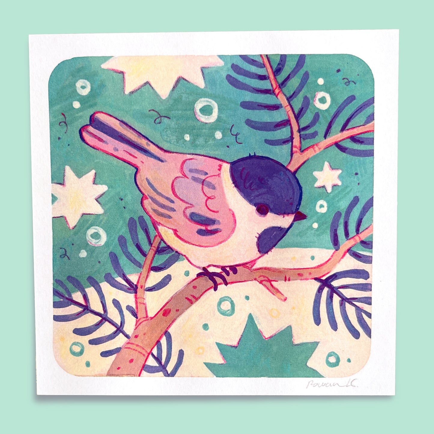 Backyard Bird 5x5 Prints