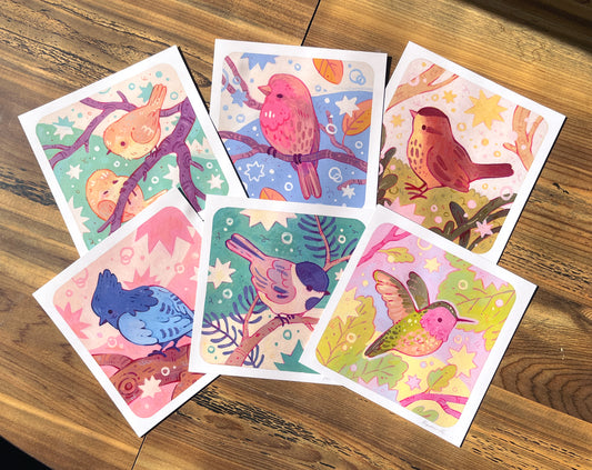 Backyard Bird 5x5 Prints