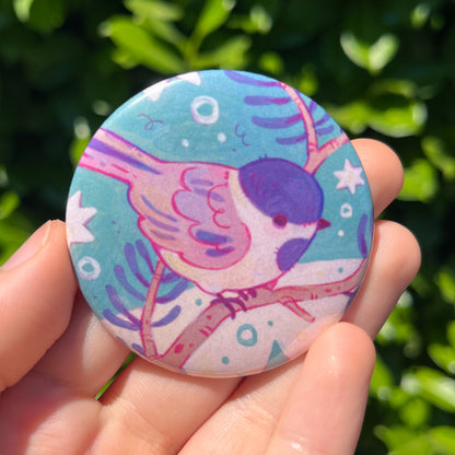 2" Backyard Bird Buttons