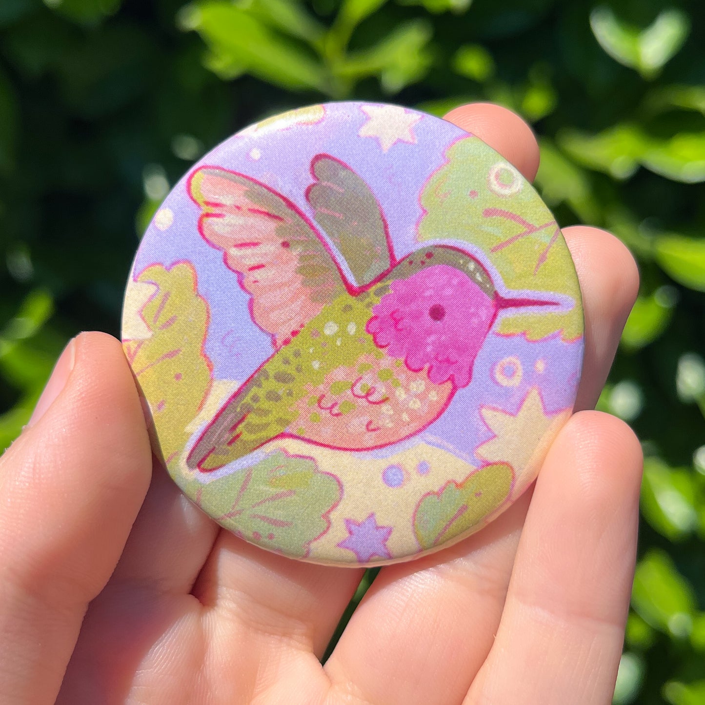 2" Backyard Bird Buttons