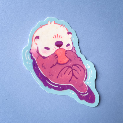 Otter Sticker