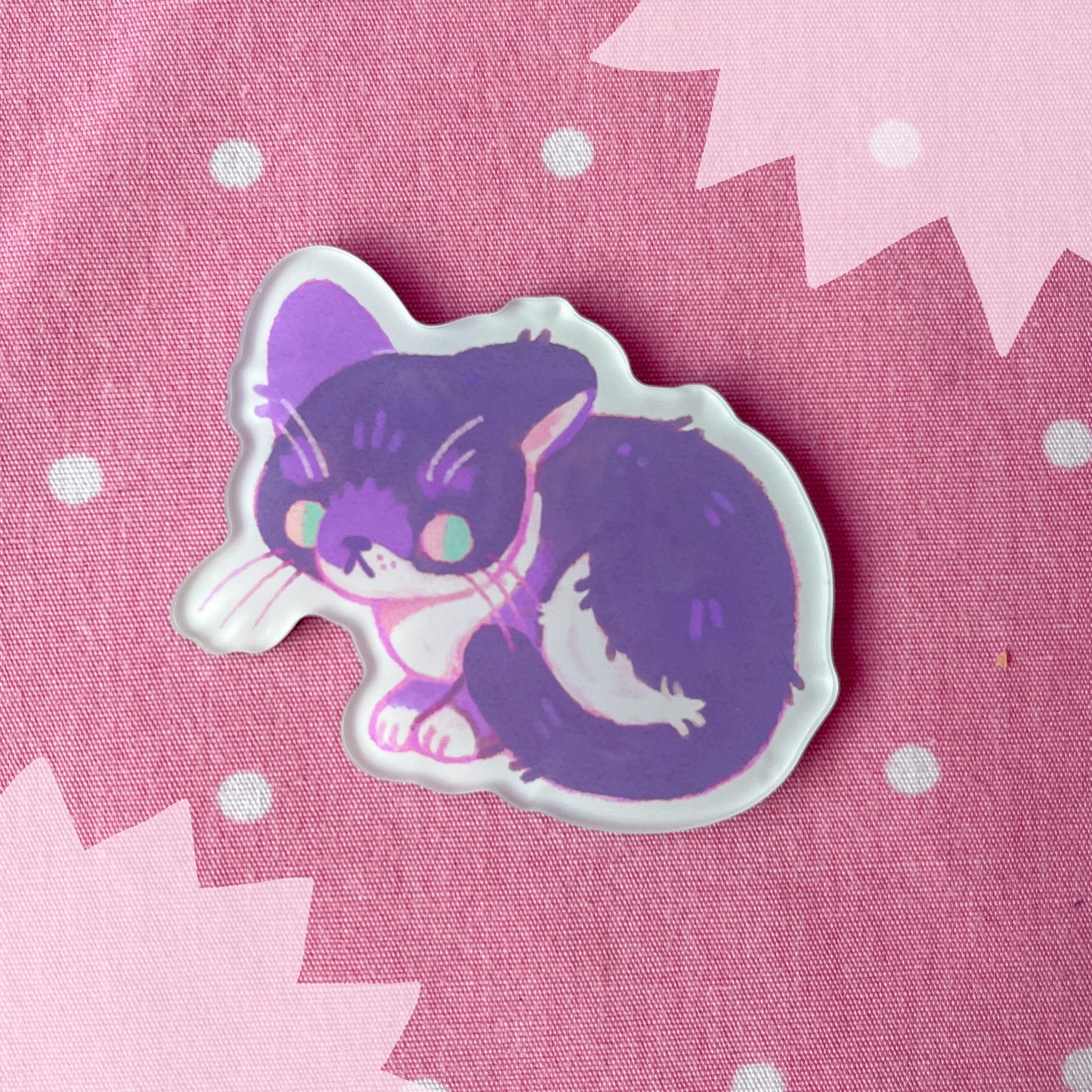 Cat Acrylic Magnet