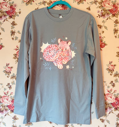 Snow Leopard Long Sleeve Shirt