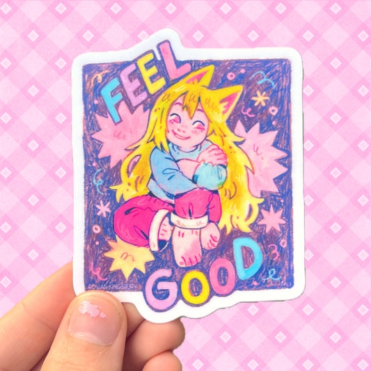 Feel Good Sticker