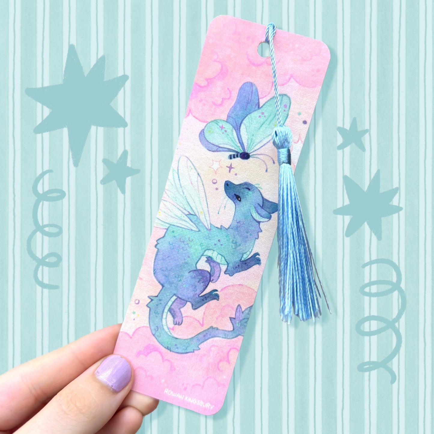 Fairy Dragon Pearl Bookmark