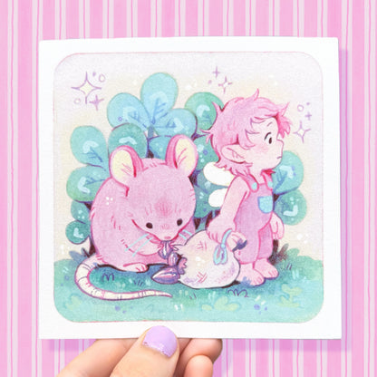 Seed Thief 5x5 Print