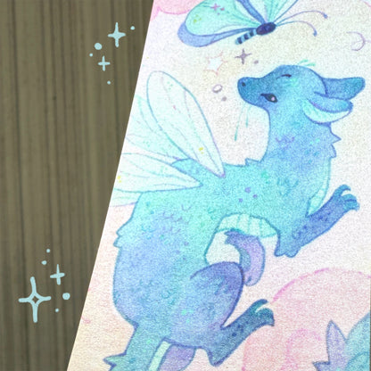 Fairy Dragon Pearl Bookmark