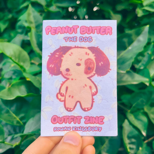 Peanut Butter the Dog Outfit Zine