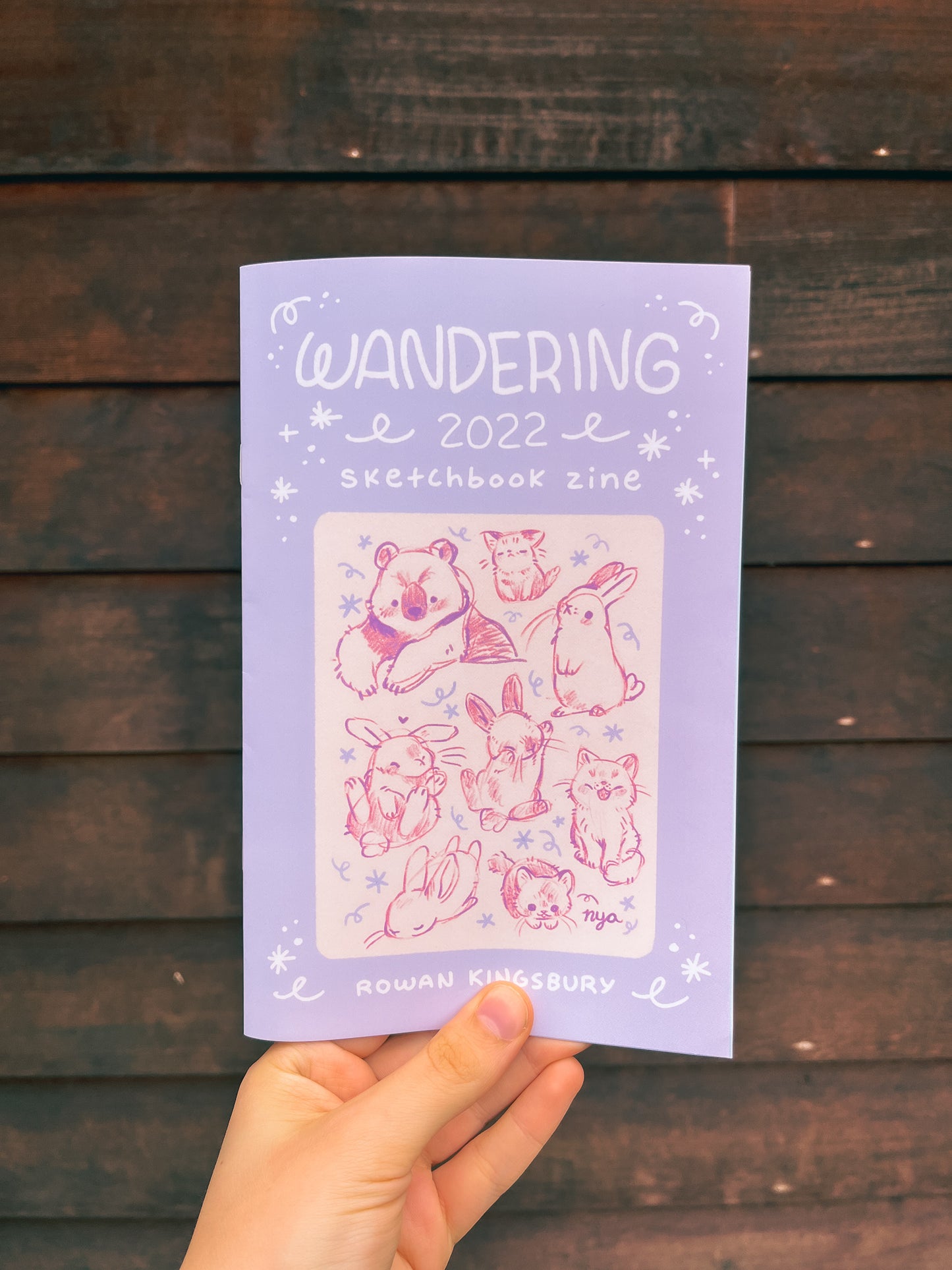 "Wandering" 2022 Sketchbook Zine