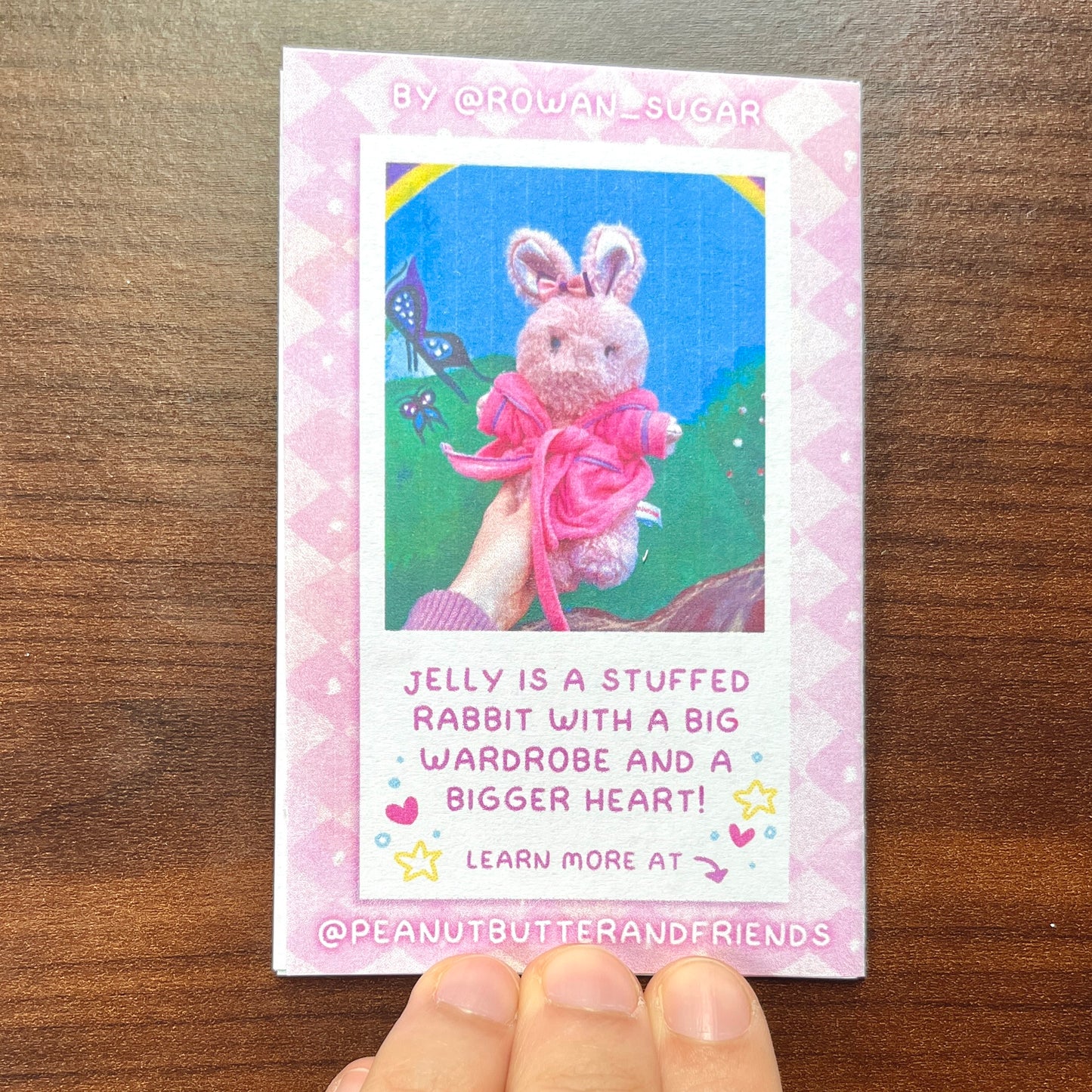 Jelly the Rabbit Outfit Zine