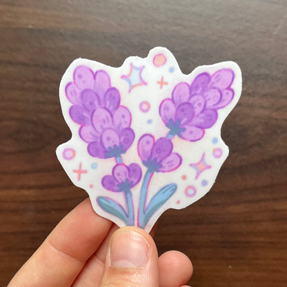 lavender flower stickers Lavender Sticker – Rowan Kingsbury