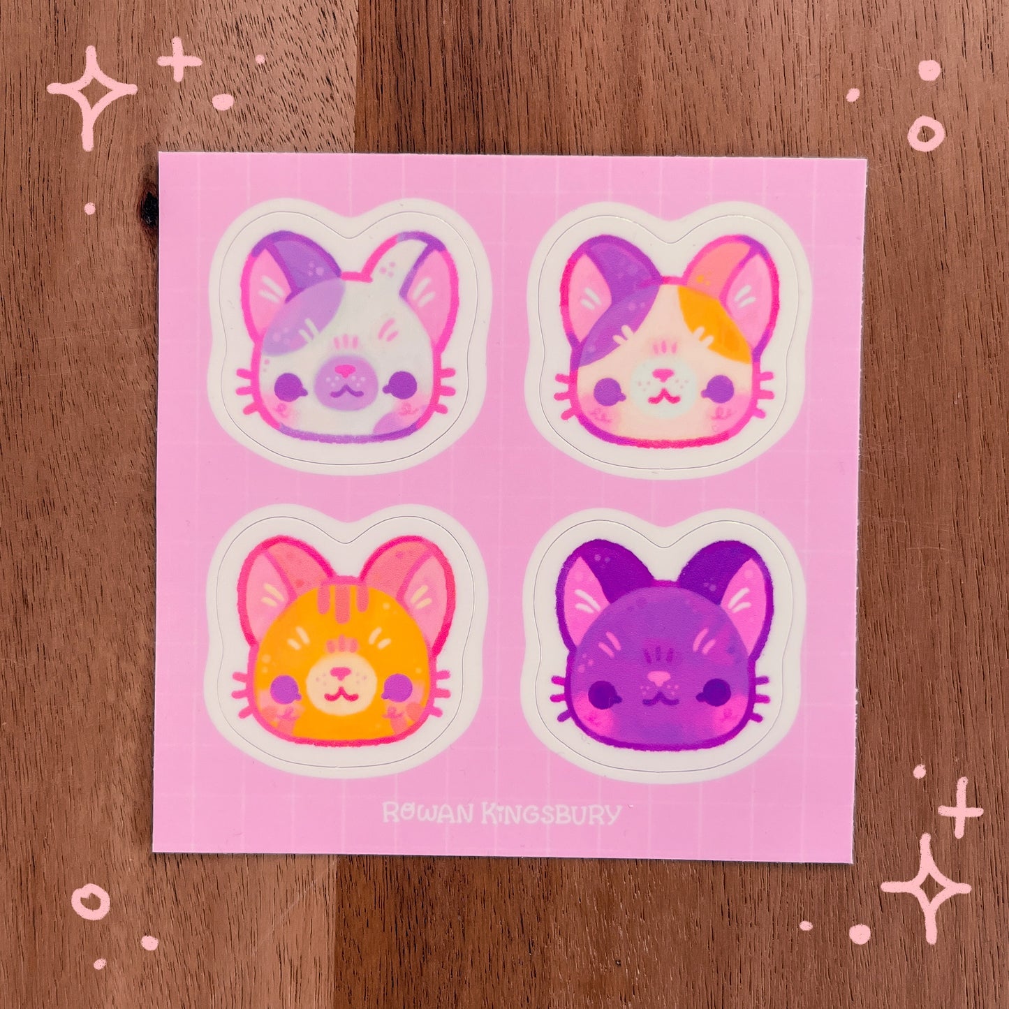 Kitty Sticker Sheet