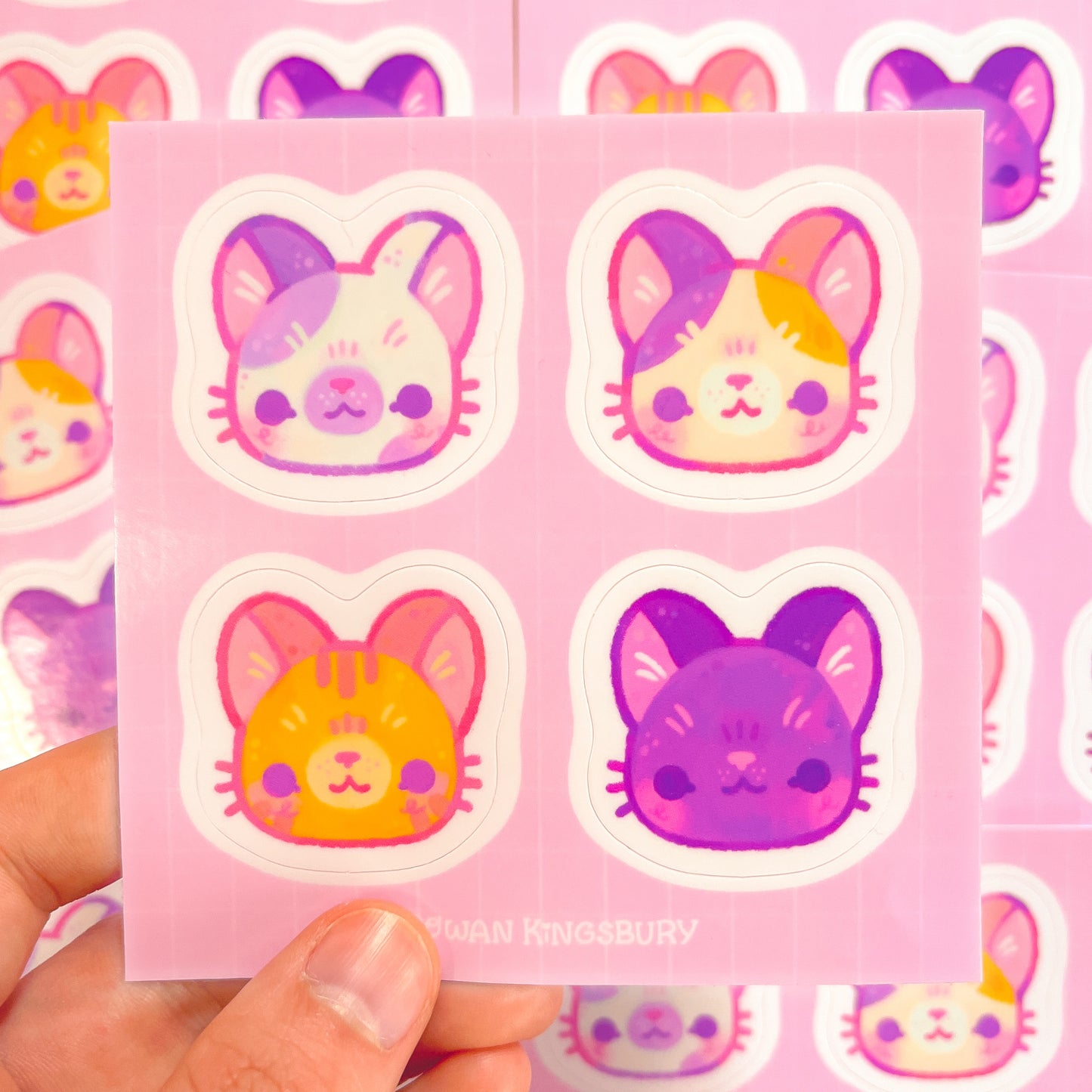 Kitty Sticker Sheet