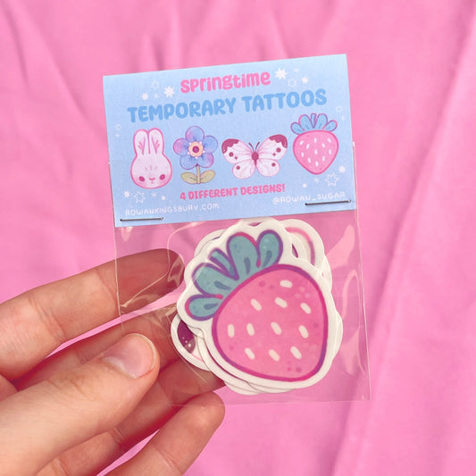 Springtime Temporary Tattoo Pack