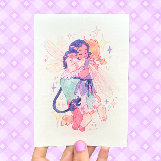 Fairy Hug Print 5x7