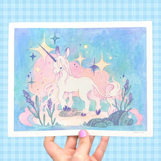 The Star Unicorn Print 8x10